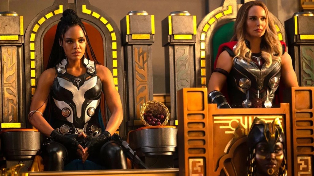 jane and valkyrie Thor: Love and Thunder Review
