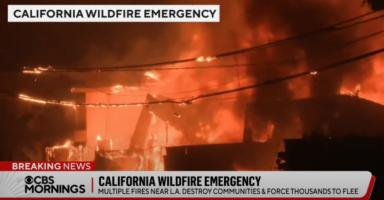 CA wildfire emergency