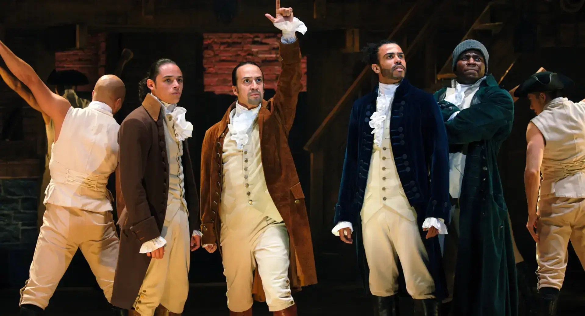 Lin-Manuel Miranda in Hamilton